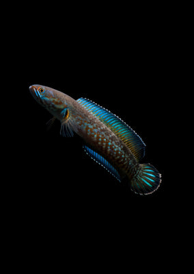 Blue Rainbow Snakehead