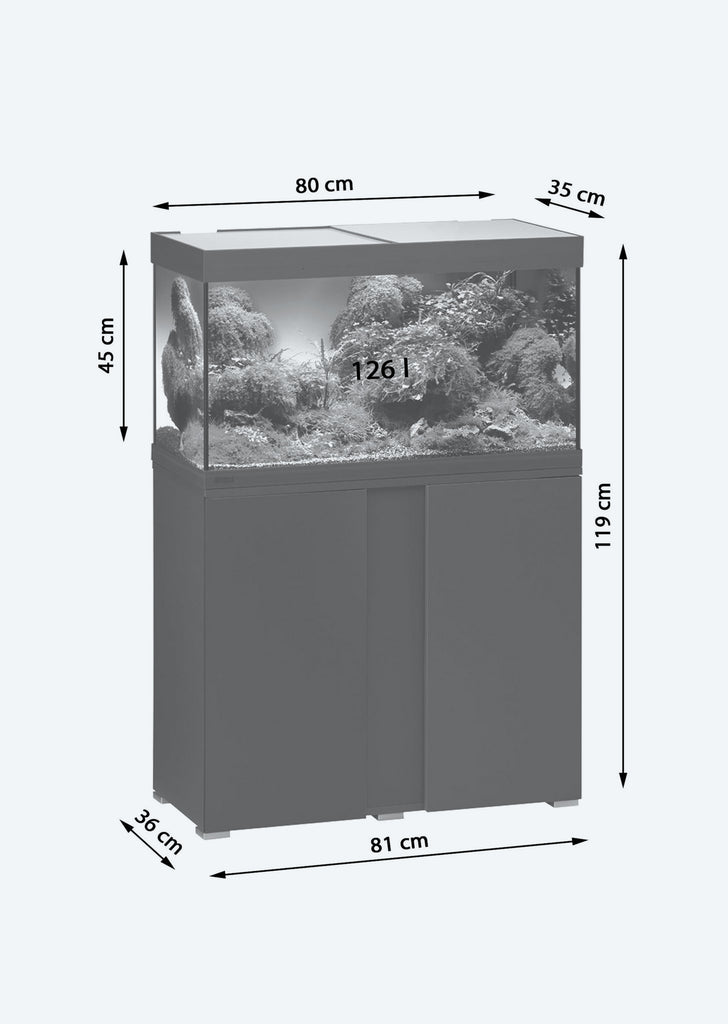 EHEIM Vivaline LED 126 Aquarium (80cm)