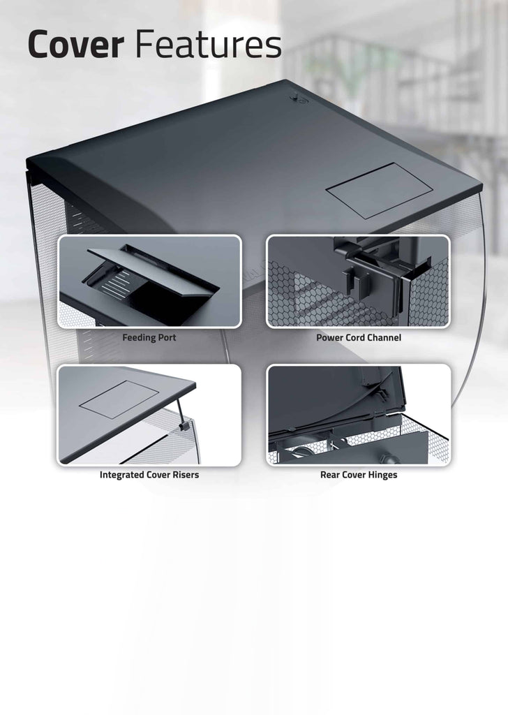 FLUVAL Flex 2.0 Aquarium 34 L (Black)