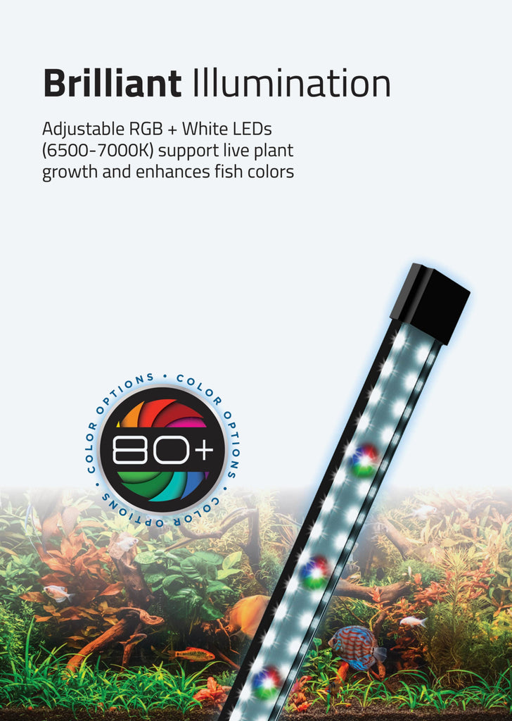 FLUVAL Flex 2.0 Aquarium 34 L (Black)