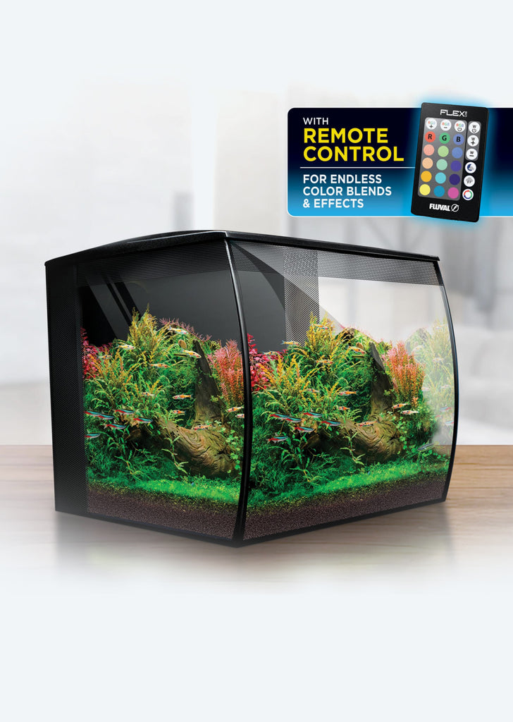 FLUVAL Flex 2.0 Aquarium 57 L (Black)
