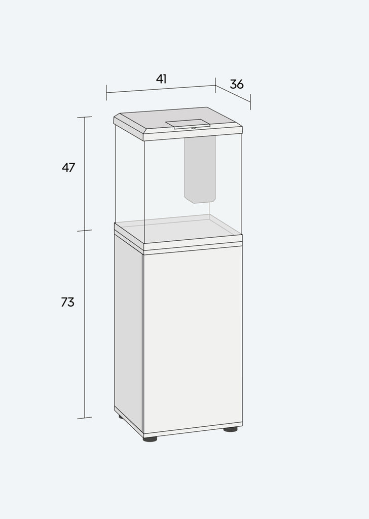 JUWEL Vio Cube 54 White