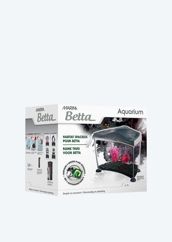 Betta Aquarium Kit 6.7L (Black)