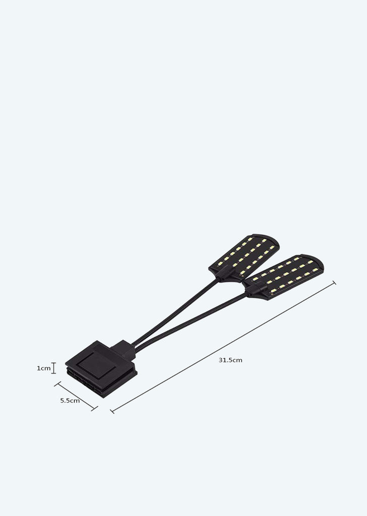 X7 Double LED Clip Lamp