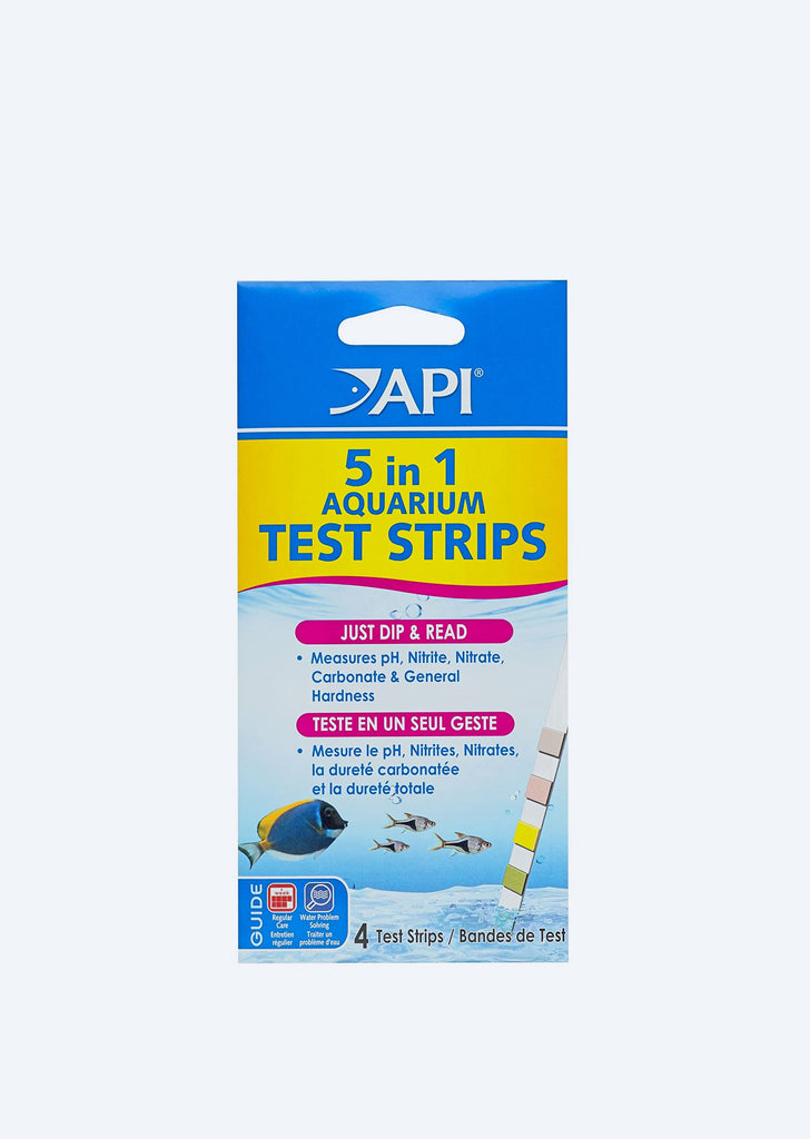 API 5-in-1 Aquarium Test Strips water from API products online in Dubai and Abu Dhabi UAE