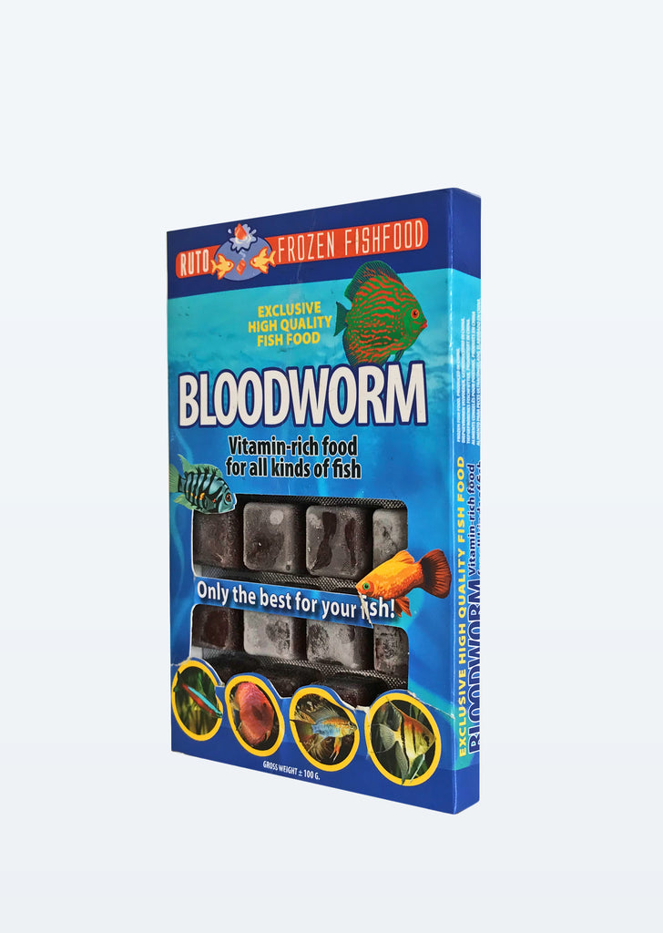 Ruto Frozen Bloodworm Blister food from 3F & Ruto products online in Dubai and Abu Dhabi UAE