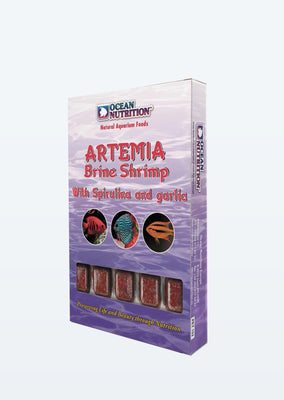 Ocean Nutrition Artemia Brine Shrimp with Spriluna and Garlic food from Ocean Nutrition products online in Dubai and Abu Dhabi UAE