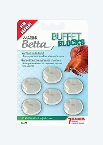 Betta Buffet Blocks (Vacation Food)